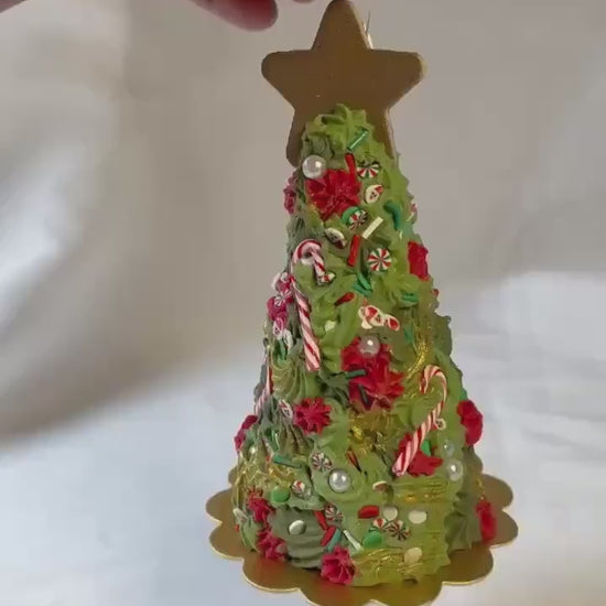 Fake Cake Picture Frame and Christmas Tree Ornaments