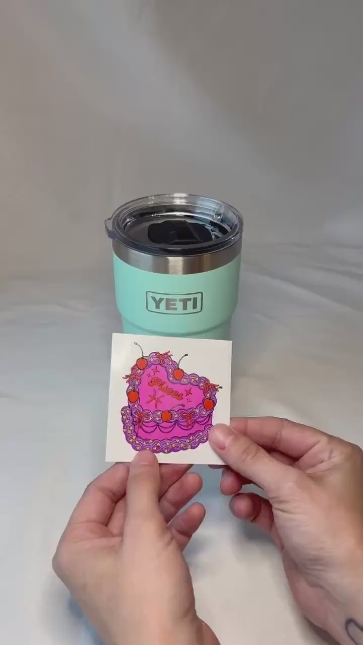 Cake Zodiac Sign Stickers