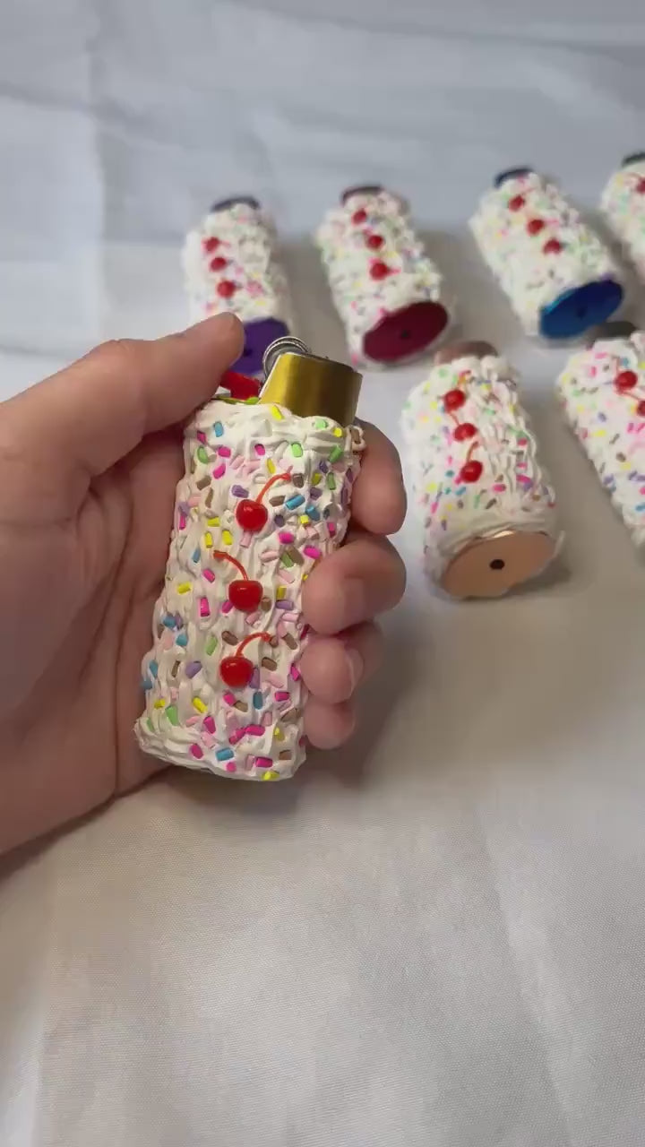 Fake Cake Lighter Case