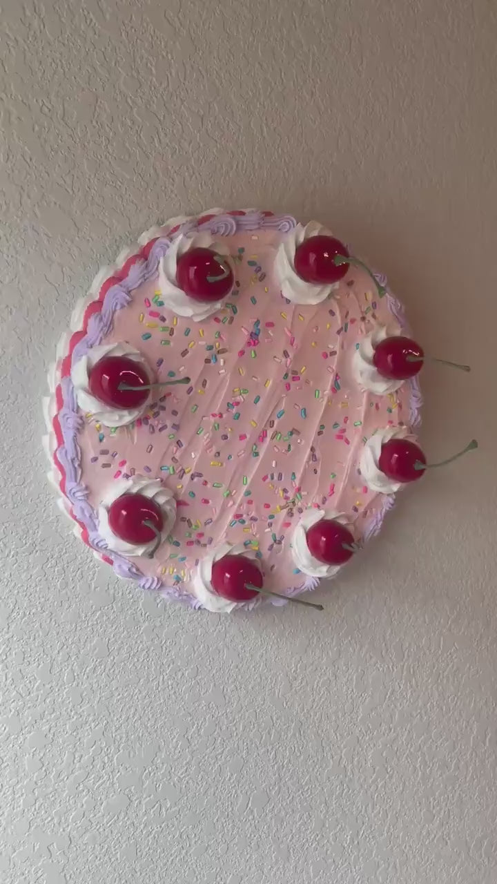 Fake Cake Wall Hanging