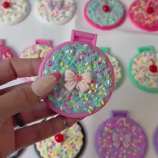 Faux Cake Compact Mirrors