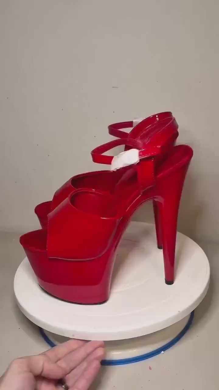 Customizable Cake Platform Heels | 7” Pleaser Pole Dancing Shoes