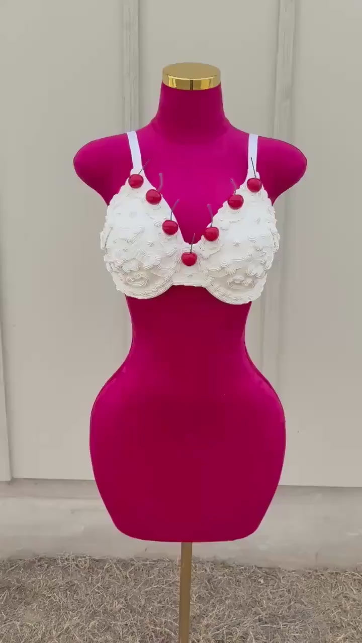 Customizable Dessert Bra – Cake Couture Lingerie, Wearable Art