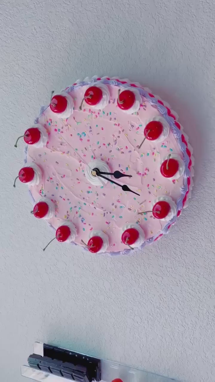 Fake Cake Clock